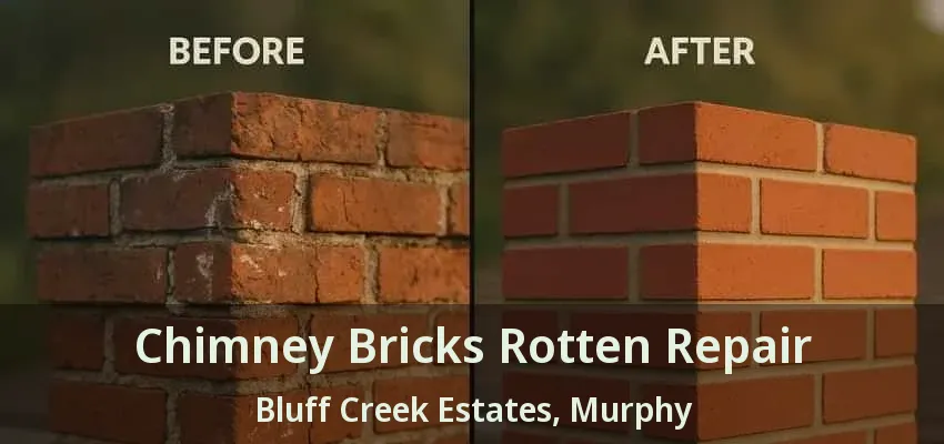 Chimney Bricks Rotten Repair Bluff Creek Estates, Murphy - TX