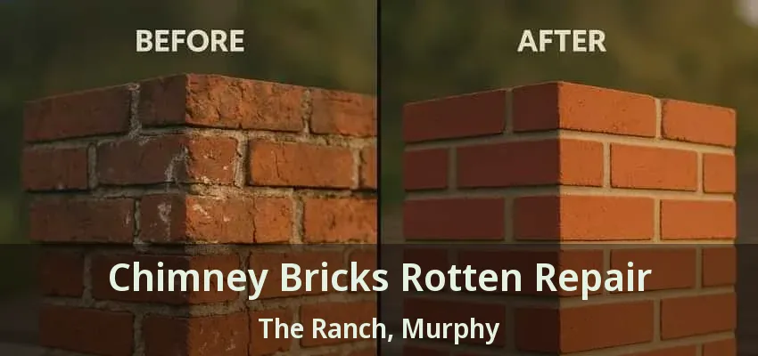 Chimney Bricks Rotten Repair The Ranch, Murphy - TX