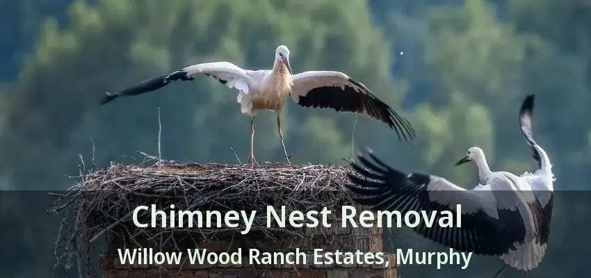 Chimney Nest Removal Willow Wood Ranch Estates, Murphy - TX
