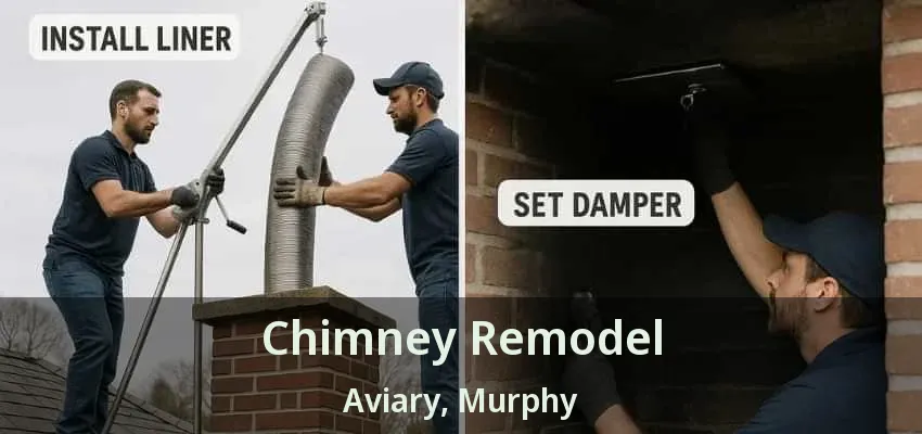 Chimney Remodel Aviary, Murphy - TX