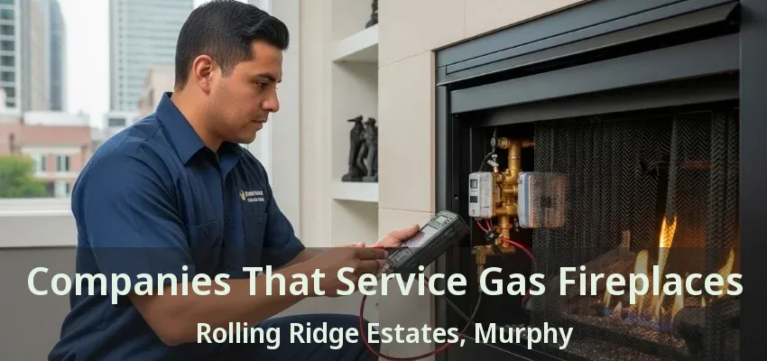 Companies That Service Gas Fireplaces Rolling Ridge Estates, Murphy - TX