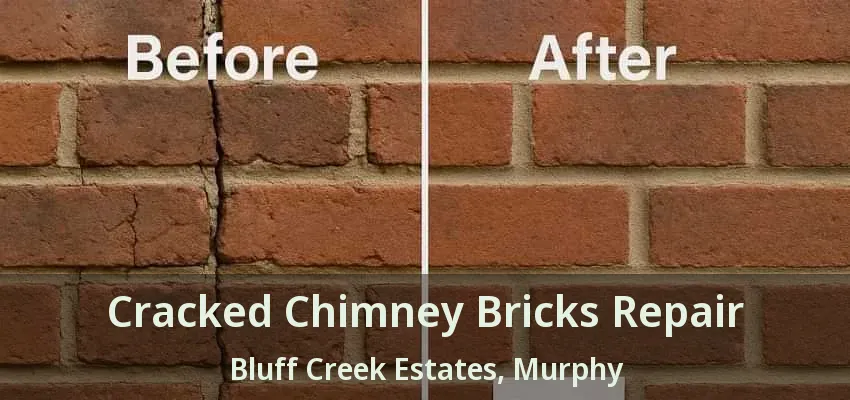 Cracked Chimney Bricks Repair Bluff Creek Estates, Murphy - TX