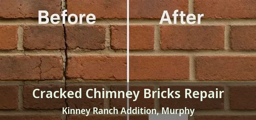 Cracked Chimney Bricks Repair Kinney Ranch Addition, Murphy - TX
