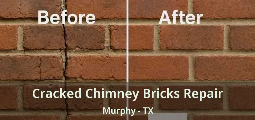 Cracked Chimney Bricks Repair Murphy - TX