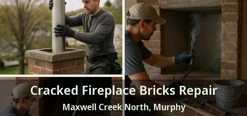 Cracked Fireplace Bricks Repair Maxwell Creek North, Murphy - TX