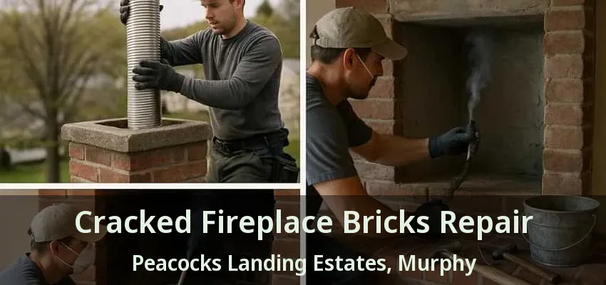 Cracked Fireplace Bricks Repair Peacocks Landing Estates, Murphy - TX
