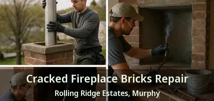 Cracked Fireplace Bricks Repair Rolling Ridge Estates, Murphy - TX