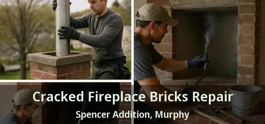 Cracked Fireplace Bricks Repair Spencer Addition, Murphy - TX