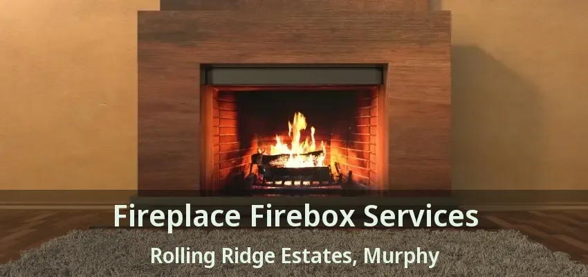 Fireplace Firebox Services Rolling Ridge Estates, Murphy - TX