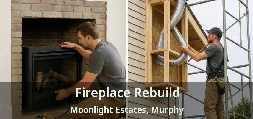 Fireplace Rebuild Moonlight Estates, Murphy - TX