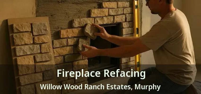 Fireplace Refacing Willow Wood Ranch Estates, Murphy - TX