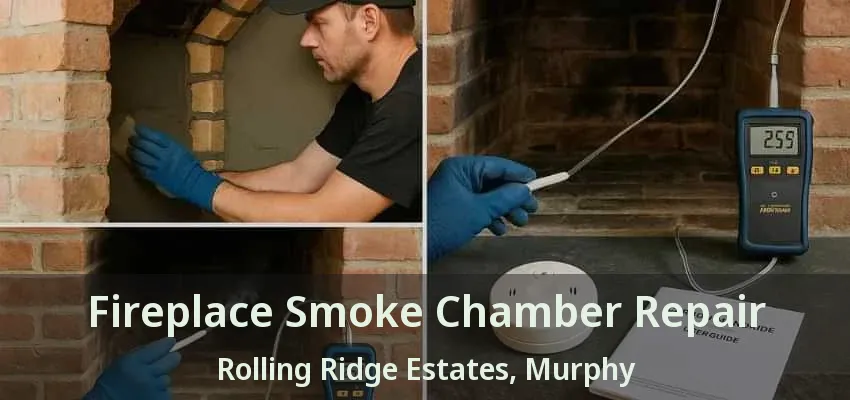 Fireplace Smoke Chamber Repair Rolling Ridge Estates, Murphy - TX