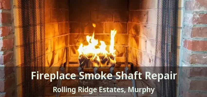 Fireplace Smoke Shaft Repair Rolling Ridge Estates, Murphy - TX