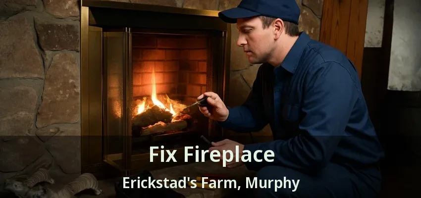 Fix Fireplace Erickstad's Farm, Murphy - TX
