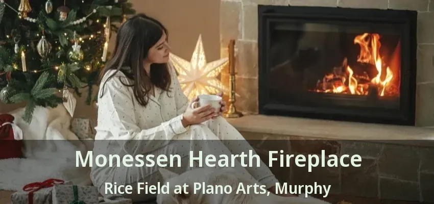Monessen Hearth Fireplace Rice Field at Plano Arts, Murphy - TX