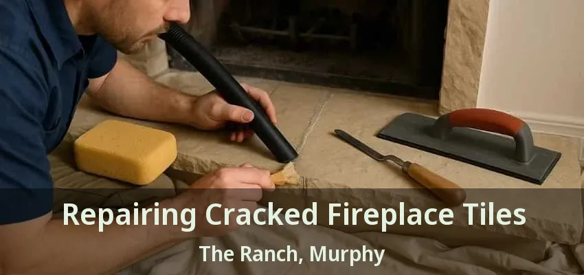 Repairing Cracked Fireplace Tiles The Ranch, Murphy - TX
