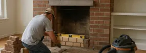 Fireplace Rebuild The Gables at North Hill, Murphy