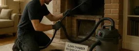 Fireplace Smoke Chamber Repair Chase, Murphy
